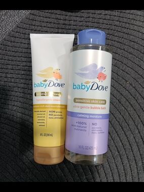 Hypoallergenic Cream And Sensitive Skin Calming Bubble Bath